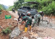 Untuk Bangunan Gorong-Gorong Kuat dan Kokoh, Satgas TMMD Bangun Leneng