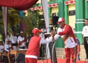 Kirab Api PON Di Aceh Tamiang Disambut Meriah