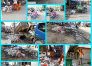 Sampah, Sudah Sampai Pukul 09.12 WIB, Kota Kualasimpang Masih Jorok