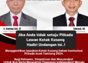 Ribuan Orang, Kembali Memenuhi Halaman KIP Aceh Tamiang