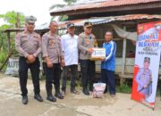 Jum’at Berkah, Kapolres Aceh Tamiang Kunjungi Dua Orang Warga Yang Membutuhkan Uluran Tangan