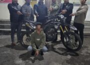 Satreskrim Polres Aceh Tengah Ringkus Pelaku Pencuri Motor.