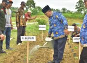 Pj. Bupati Asra Hadiri Launching Penanaman Perdana Gugus POLRI