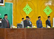 Pj. Bupati Asra Hadiri Rapat Paripurna Penetapan Calon Bupati dan Wakil Bupati Aceh Tamiang 2025-2030