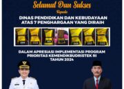 Pemkab Aceh Tamiang Raih 7 Penghargaan Kemendikbudristek Ri