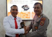 Kasat Reskrim Polres Aceh Tengah Raih Penghargaan Berkat Keberhasilan Bongkar Kasus Korupsi Miliaran Rupiah Pasar Bale Atu.