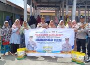 Sambut HUT RI Ke-80, Polres Aceh Tengah Salurkan 15 Ton Beras SPHP Lewat Gerakan Pangan Murah.