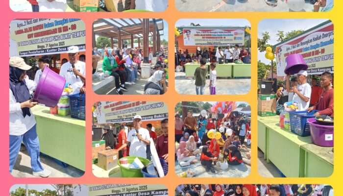 Jalan Santai Bersama Keluarga, Ceriakan dan Meriahkan HUT RI ke 80 di Bukit Tempurung