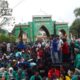 Ratusan Mahasiswa Gelar Unjuk Rasa Depan Polres Aceh Tengah dan Depan DPRK.