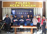 Tiga Pelaku Curanmor di Bekuk Satreskrim Polres Aceh Tengah 