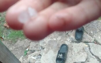 Hujan Es di Kecamatan Bies Takengon Aceh Tengah