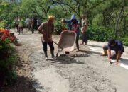 Pemerintah Kampung Gelar Gotong-Royong Mmperbaiki Jalan 