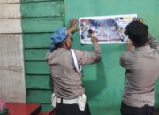 Polres Aceh Tengah pasang Poster Jauhi Narkoba di beberapa tempat. 
