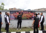 Polres Aceh Tengah Memasang Stiker/Spanduk Larangan Penyalahgunaan BBM Subsidi