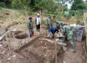 Pengerjaan Pembangunan MCK di Kampung Arul Gele, TMMD Ke-126 Kodim 0106/Aceh Tengah Progres 30 Persen