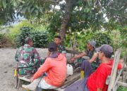 Prajurit Satgas TMMD Ke-126 Kodim 0106/Aceh Tengah Anjangsana Dengan Warga