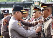 Kapolres Aceh Tengah Pimpin Sertijab Kabag Ren, Kasat Samapta dan Kapolsek