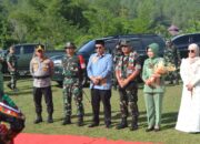 Kapolres Aceh Tengah Hadiri Upacara Penutupan TMMD Ke-126 di Lapangan Bola Kaki Kampung Kute Riem Kecamatan Linge