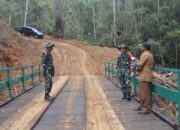 Dansatgas TMMD Ke-126 Kodim 0106/Aceh Tengah Letkol Inf.Rafen Herman Sasmita, Mengecek Kegiatan Fisik Kelokasi Titik Nol