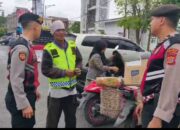 Sat Samapta Polres Aceh Tengah Sambangi Pedagang Pasar dan Warga