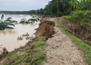 Waspada Tanggul Jebol, Warga Dusun I Marlempang Dihantui Cemas Tiap Kali Hujan Turun