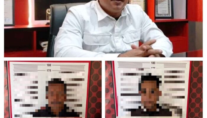 Reaksi Cepat, Satreskrim Polres Aceh Tengah Bekuk Dua Pria Diduga Pelaku Pencurian Kabel PLN di Kecamatan Linge