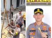 Polsek Celala Polres Aceh Tengah, Gotong Royong Membersihkan Meunasah, dan Pembuatan Sumur Bor Bantuan Kapolres