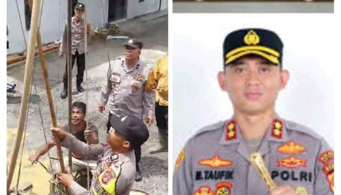Polsek Celala Polres Aceh Tengah, Gotong Royong Membersihkan Meunasah, dan Pembuatan Sumur Bor Bantuan Kapolres
