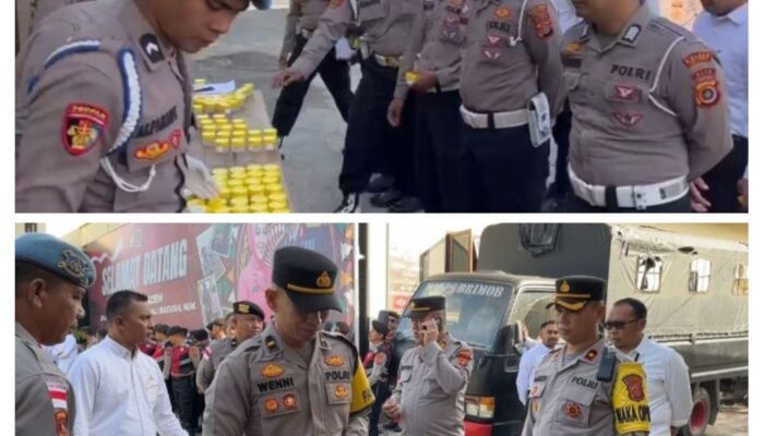 Pastikan Seluruh Personel Bebas Narkoba, Polres Aceh Tengah Gelar Tes Urine Mendadak