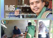 Pantang Surut di Bulan Suci Ramadhan, PPL BPP Bendahara Intensifkan Pendampingan Petani. 