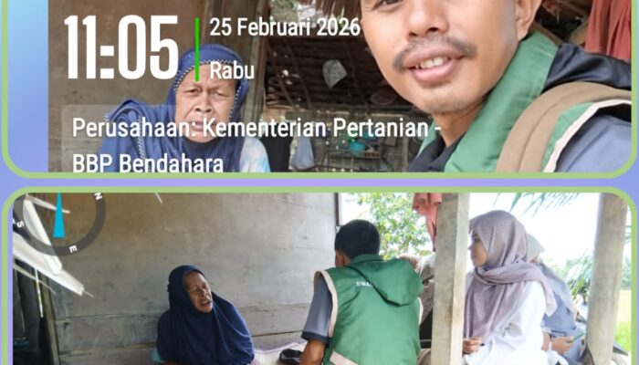 Pantang Surut di Bulan Suci Ramadhan, PPL BPP Bendahara Intensifkan Pendampingan Petani. 