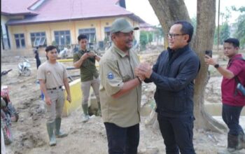 Bupati Aceh Tamiang dan Wamendagri Tinjau Kantor Pemerintahan Pasca Pembersihan Praja IPDN