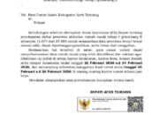 Bupati Aceh Tamiang Instruksikan Uji Publik Penerima Bantuan Stimulan Rumah Rusak Tahap I Gelombang II