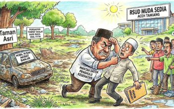 Awalnya Cekcok Mulut, Mantan Datok Penghulu Kesehatan Tanduk Kepala Anggota DPRK Aceh Tamiang. Mantan Datok Penghulu Menyangkalnya