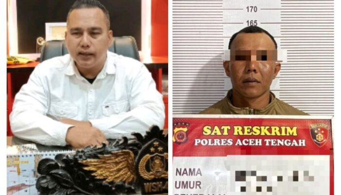 Respon Cepat, Satreskrim Polres Aceh Tengah Tangkap Pelaku Rudapaksa Anak di Bawah Umur