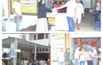 Warga Bur Biah Menyembelih Dua Ekor Sapi Dari Hasil Ketahanan Pangan, Dalam Menyambut Hari Raya Idul Fitri 2026