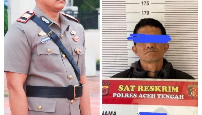 Seorang Pria Diringkus Satreskrim Polres Aceh Tengah, Diduga Melakukan Pencurian Rumah Warga di Mongal