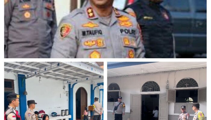 Umat Kristiani di Takengon Laksanakan Ibadah Paskah, Polres Aceh Tengah Berikan Pengamanan