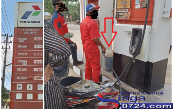 Masih Ada Saja SPBU Menjual BBM Dalam Jerigen