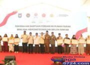 5.947 KK Aceh Tamiang Terima Bantuan Stimulan Perbaikan Rumah Tahap 2