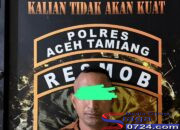 Tim URC Rajawali Polres Aceh Tamiang Ringkus Pencuri Toko Besi dan Sang Penadah