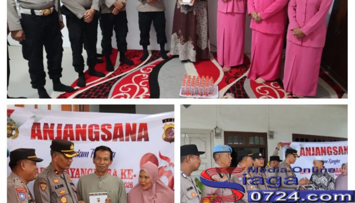 Dalam Menyambut Hari Bhayangkara ke-80, Polres Aceh Tengah Pererat Silaturahmi Dengan Warakawuri, Purnawirawan dan Personel Sakit Menahun