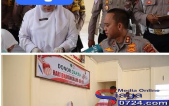 Aksi Kemanusiaan Sambut Hari Bhayangkara ke-80, Polres Aceh Tengah Gelar Donor Darah Untuk Masyarakat