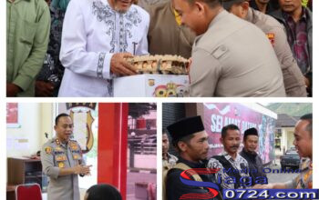 Sambut Hari Bhayangkara Ke-80 Penuh Berkah, Polres Aceh Tengah Berbagi dengan Amil Jenazah