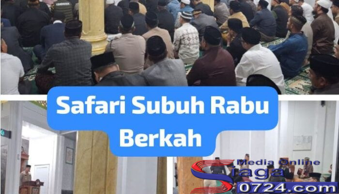 Lewat Safari Subuh Rabu Berkah, Polres Aceh Tengah Edukasi Masyarakat Tentang Bahaya Narkoba dan Pengaruh Negatif Teknologi