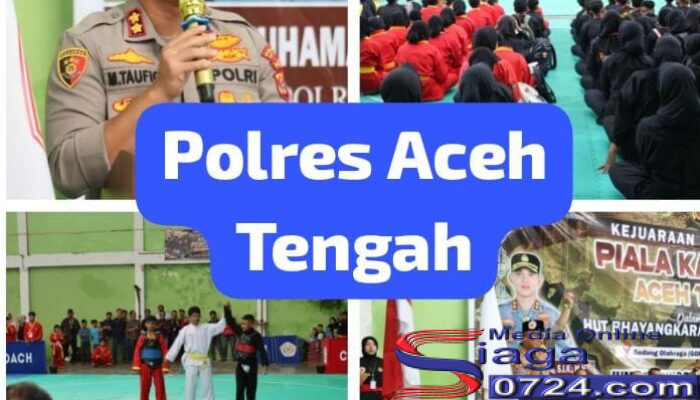 Kapolres Aceh Tengah Buka Kejuaraan Pencak Silat HUT Bhayangkara ke-80, Dorong Lahirnya Pendekar-Pendekar Muda Berprestasi