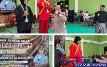 Memperingati HUT Bhayangkara Ke-80, Kejuaraan Pencak Silat Piala Kapolres Aceh Tengah Resmi ditutup