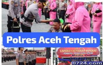 Kapolres Aceh Tengah Pimpin Langsung Korp Raport Kenaikan Pangkat 86 Personel, Tekankan Profesionalisme dan Pelayanan Prima