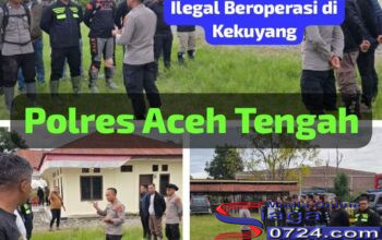 Respon Cepat, Polres Aceh Tengah Pastikan Tidak Ada Aktivitas Tambang Emas Ilegal di Kampung Kekuyang