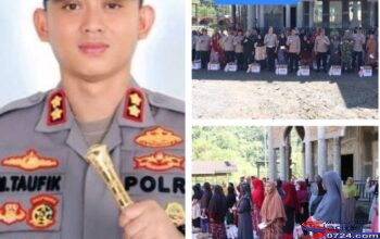 Polri Hadir ditengah Masyarakat, Polres Aceh Tengah Salurkan Sembako Untuk Warga di Kecamatan Pegasing 